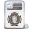 Image 2 : 2008 Canada $1 Gilt RCM 100th Anniversary NGC Certified PF-68 Ultra Cameo (TAX Exempt)