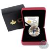 Image 1 : 2017 Canada $20 Three-Dimensional Breaching Whale Fine Silver Coin (capsule lightly scuffed on back)