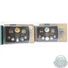 Image 1 : 2002 Regular & 2002 Special Edition Canada Proof Double Dollar Sets. Please note coins may be toned.
