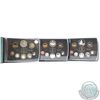 Image 1 : 1998, 1999, & 2000 Canada Proof Double Dollar Sets. Please note outer boxes are not included and coi