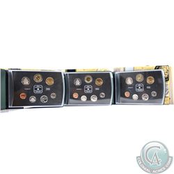 1998, 1999 Nunavut, & 2000 Knowledge Canada Specimen Sets. 3pcs.