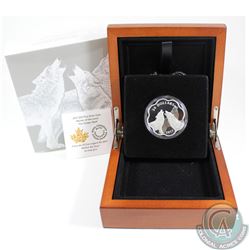 2017 Canada $20 Master of the Land - The Timber Wolf Fine Silver (Tax Exempt)