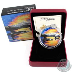 2017 Canada $30 Animals in the Moonlight - Orca Fine Silver Coin (Tax Exempt)