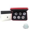 Image 1 : 2005 Canada 50-cent Battle of Britain 6-coin Proof Sterling Silver Coin Set