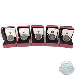 2007-2010 Canada $4 Dinosaur Fine Silver Coin Collection (Tax Exempt). You will receive the 2007 Par