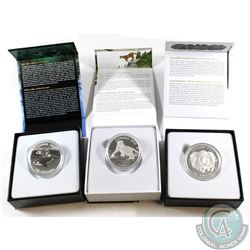 $100 for $100 Series Fine Silver Collection (Tax Exempt). You will receive the 2015 Muskox, 2016 Orc