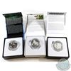 Image 1 : $100 for $100 Series Fine Silver Collection (Tax Exempt). You will receive the 2015 Muskox, 2016 Orc