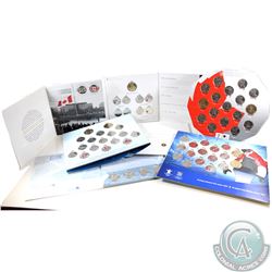 Lot of Canadian Commemorative Coin Sets. You will receive 3x 2007-2010 Vancouver Olympic 25-cent and