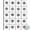 Image 1 : Mixed Page of 20x Canadian Commemorative 25-cent Coins. Dates range from 1992 to 2006. Page sold as 