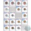 Image 3 : Estate Lot of Sri Lanka Mixed Coin Collection. Dates range from 1870 to 1989. Pages sold as is. Plea