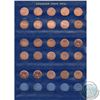Image 4 : Estate Lot of Canadian Small Cent Coin Collection in Blue Whitman Folder. You will receive each date