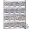 Image 2 : Estate Lot of Canadian Dollars in Uni-Safe Album. You will receive the following dates: 1935, 1937, 