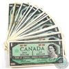 Image 1 : 30 x 1967 $1.00 Notes with Commemorative Duel Date in Average Circulated Condition. 30pcs.