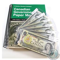 7 x 1973 Replacement $1.00 Notes marked with an  X  as the third letter of the Prefix. Included is a