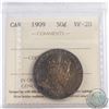 Image 1 : 1909 Canada 50-cent ICCS Certified VF-20