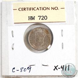 1938 NFLD 5-cent MS-60