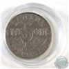 Image 1 : 1925 Canada George V 5-cent in protective Capsule.