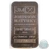 Image 1 : Scarce Johnson Matthey 5oz Fine Silver Bar (Tax Exempt) Serial # 071408