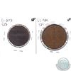 Image 1 : Pair of Quebec Bank Tokens: 1837 LC-9B4 One Penny Token VF & 1837 LC-8A2 Half Penny Token EF. 2pcs