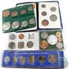 Image 1 : Lot of 5x Miscellaneous World Coin Sets: 1973 Israel's 25th Anniversary 6-coin Mint Set, Britain's F