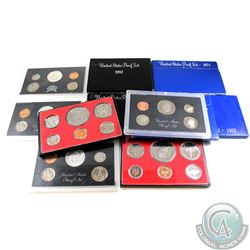 Estate Lot of United States Proof Sets. The dates you will receive are: 3x 1968, 1971, 1976, 1977, 1