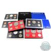 Image 1 : Estate Lot of United States Proof Sets. The dates you will receive are: 3x 1968, 1971, 1976, 1977, 1