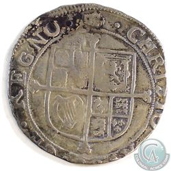 Charles I 1625-1649 Great Britain Shilling with Informational display card