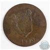 Image 1 : 1820 Pre-Confederation Lower Canada "Bust and Harp" Token struck in brass, Circa 1830-1835 with info