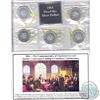 Image 1 : 5x 1964 Canada Proof-Like Silver Dollar Commemorating the Charlottetown and Quebec Conferences leadi