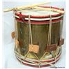 Image 1 : REENACTMENT WAR DRUM WITH STICKS