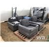 Image 2 : SOFA, (2) CHAIRS, & PILLOWS