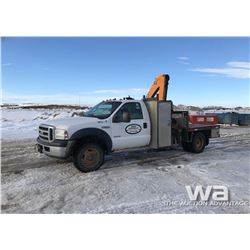 2007 FORD F550 S/A PICKER TRUCK