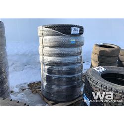 (8) HEADWAY 11R24.5 TRAILER TIRES