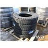 Image 1 : (4) ANNAITE 11R22.5 TRAILER TIRES