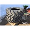 Image 1 : (2) MICHELIN 540/65R26 TRACTOR TIRES