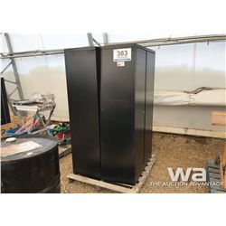 (2) CABINETS