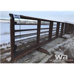 (5) FREESTANDING LIVESTOCK PANELS