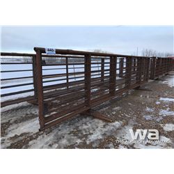 (5) FREESTANDING LIVESTOCK PANELS