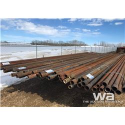 (20 PIECES) 2 7/8" DRILL STEM PIPE