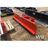 Image 1 : 94'' SKID STEER HYDRAULIC DOZER BLADE