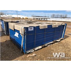 (40) 6 X 10 FT.  TEMPORARY FENCE PANELS