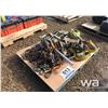Image 1 : PALLET OF STRAPS, BOOMERS, & CHAINS