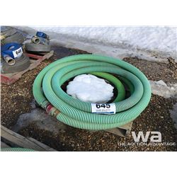 PALLET OF 3  SUCTION HOSE