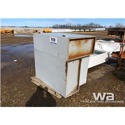 (3) METAL CABINETS