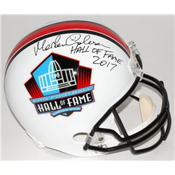 Morten Andersen Signed Hall of Fame Commemorative Full-Size Helmet Inscribed "Hall of Fame 2017" (Ra