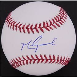 Mark Grace Signed OML Baseball (JSA COA)