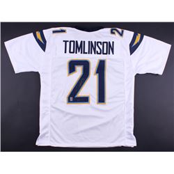 LaDainian Tomlinson Signed Chargers Jersey Inscribed "HOF 17" (Tomlinson Hologram)