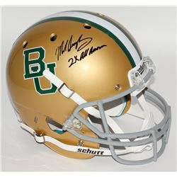Mike Singletary Signed Baylor Bears Full-Size Helmet Inscribed "2X All American" (JSA COA)