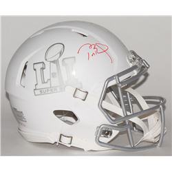 Tom Brady Signed LE "Super Bowl 51" Custom Matte White ICE Authentic Proline Speed Helmet (Tristar H