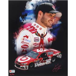 Kyle Larson Signed NASCAR "2016 Michigan Win" Limited Edition 11x14 Photo #/42 (PA COA)